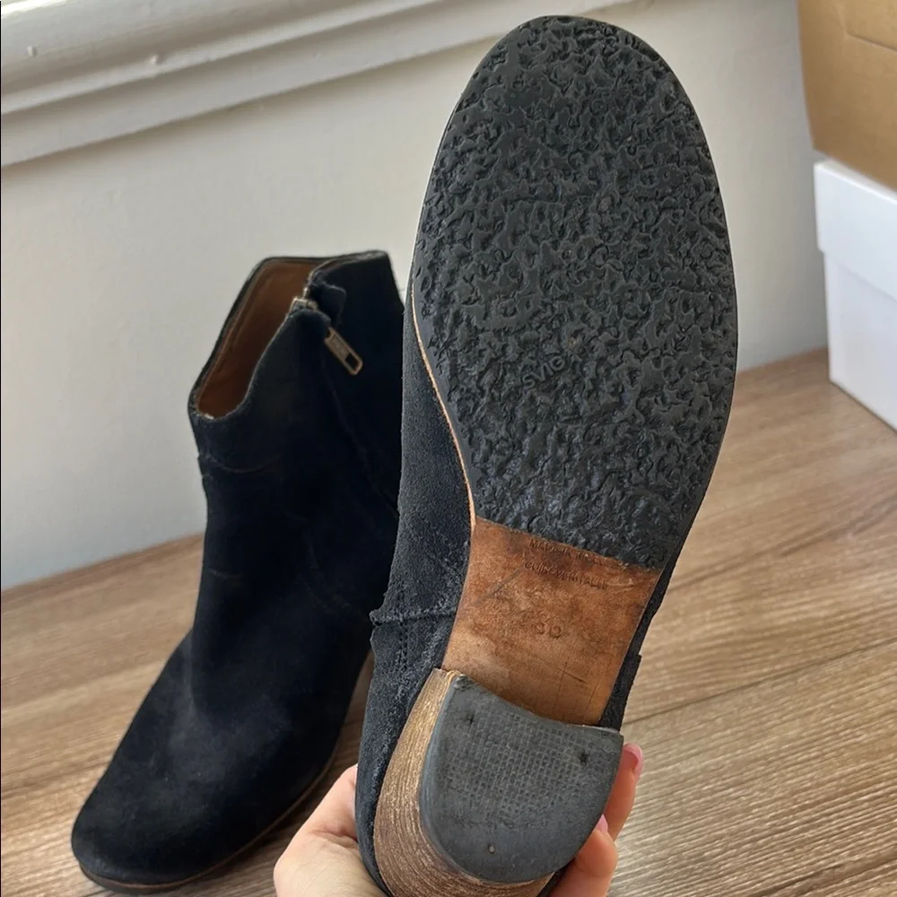 Isabel Marant Women's Black Suede Ankle Boots - Picture 8 of 11